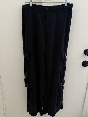 Black Cargo Pants